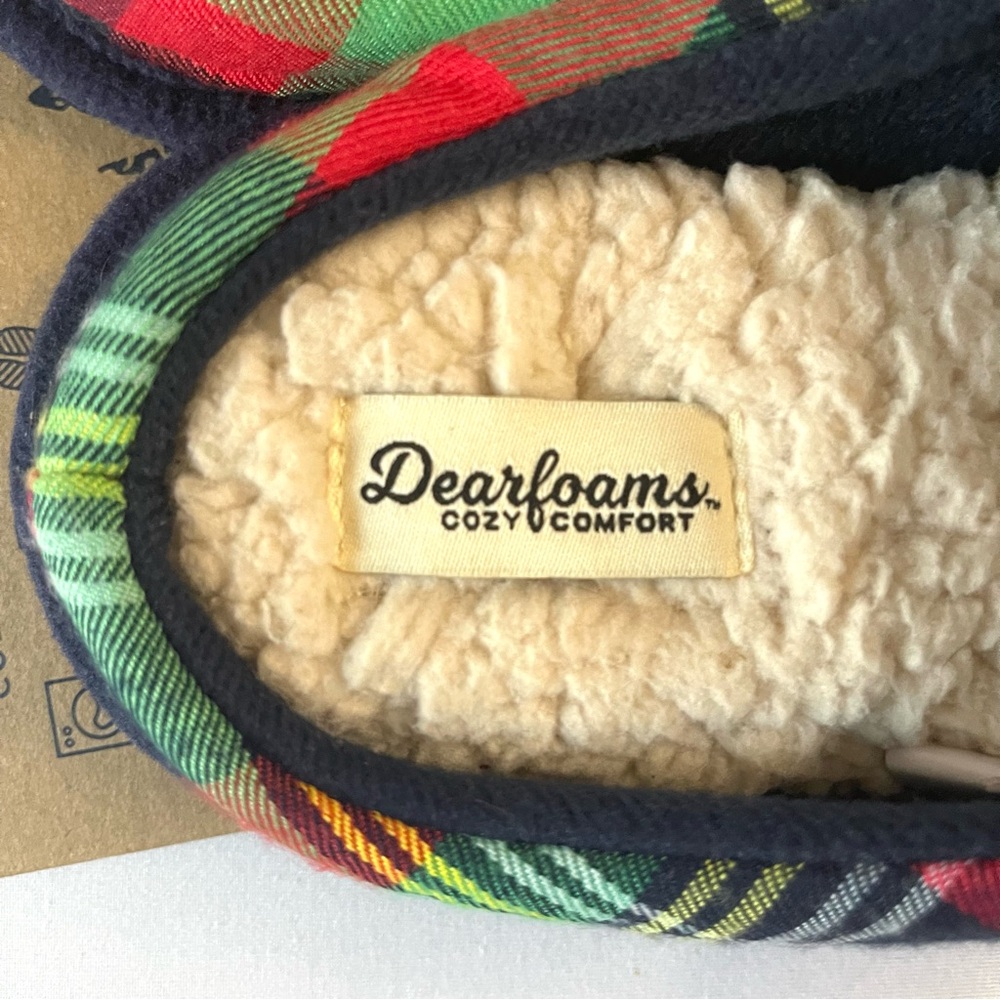 Dearfoams Cozy Comfort Family Bear Slippers Lil Bear Adult Unisex Sz7-8W, 5-6M - Picture 4 of 9
